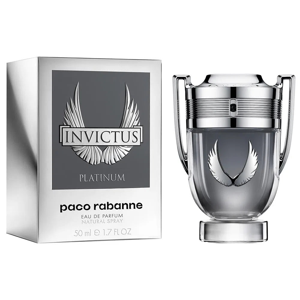 Invictus Platinum Paco Rabanne – Perfume Masculino – Eau de Parfum - 100ml